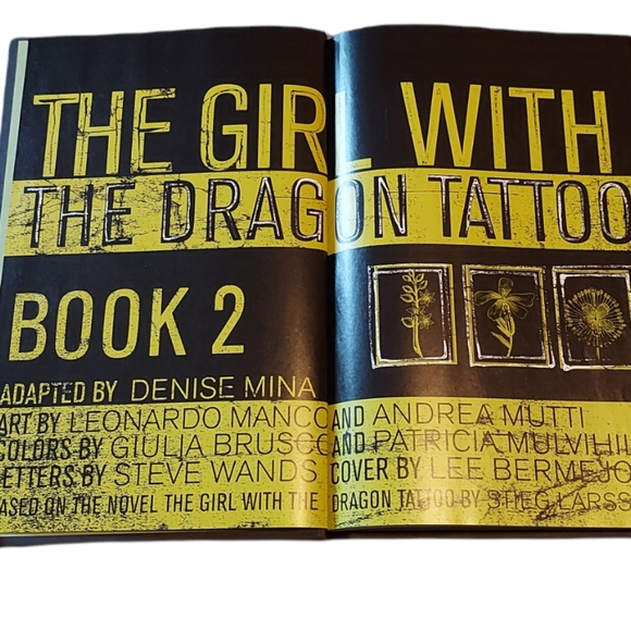 The Girl With The Dragon Tattoo Volume 2- Hard Cover Graphic Novel (2013) - Picture 3 of 4